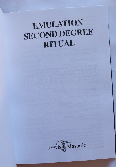 Emulation Ritual Second Degree